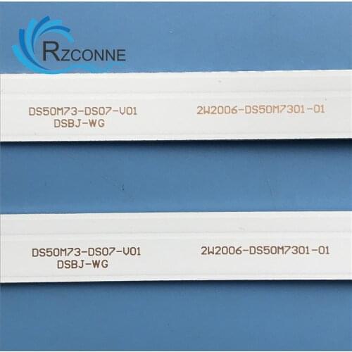 LED Backlight strip for 49inch 50 inch akai aktv505 TV DS50M73-DS07-V01 DSBJ-WG 2W2006-DS50M7301-01