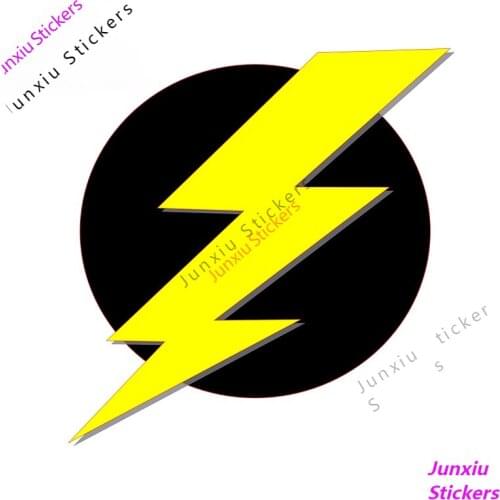 Funny Lightning Car Stickers DIY Graphics Vinyl Decal Racing Rally 4x4 Off Road VAN RV Bumper Trunk JDM Decoration PVC13x6cm