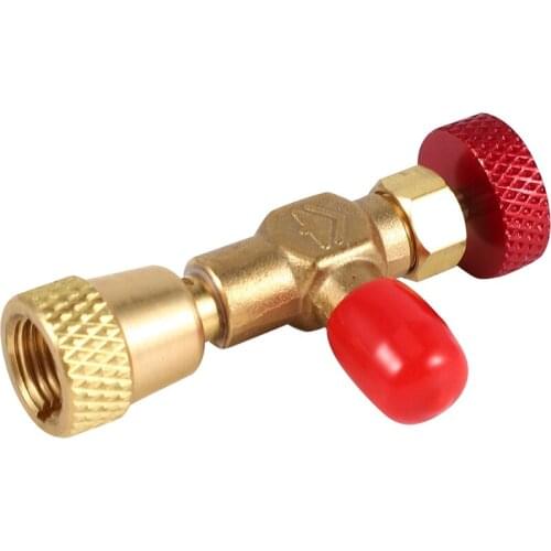 1Pc R410 90 Degree Refrigeration Adapter Connector Gauges Hose Refrigerant Air Condition Tool #Y05# #C05