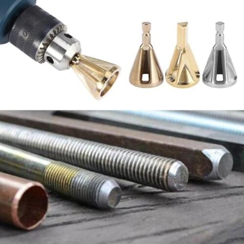 1Pc Drill Chuck Deburring External Chamfer Tool Remove Burr Tools for Chuck Drills Bit Auto Car Garage Tools