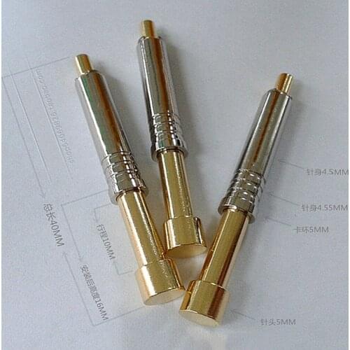 10pcs 5MM flat head large probe spring test needle PH-6G flat head probe large flat head test needle top plate probe