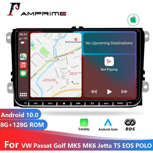 AMPrime Car Radio 12V Autoradio AUX-IN Bluetooth FM 7 Colors Auto Stereo USB Steering Wheel Remote Control MP3 Multimedia Player