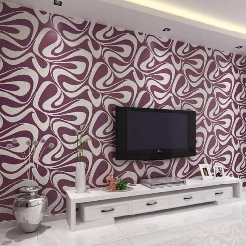 Beibehang Modern minimalist 3D wallpaper abstract deerskin nonwoven wallpaper bedroom bedside living room tv backdrop wallpaper