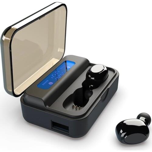 Wireless S590 TWS Bluetooth 5.0 Earphone 9D Stereo Earbuds 3500mah Led Digital Display Sport Headset For Android Iphone Xiaomi