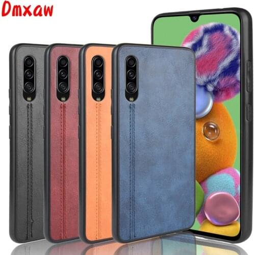 Casing For Samsung Galaxy Note 10 S10 Lite 2020 A81 M60S A91 M80S A90 5G A80 Case Fashion Retro Car Line Leather Case Back Cover