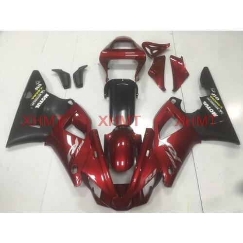 For YZF1000 R1 2000 - 2001 Body Kits for YAMAHA YZFR1 01 Fairing YZF R1 2001 Red Black Fairings