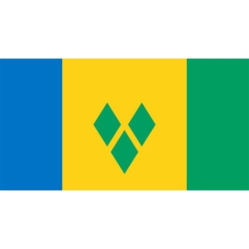 Yehoy hanging 90*150cm Saint Vincent and the Grenadines Flag For Decoration