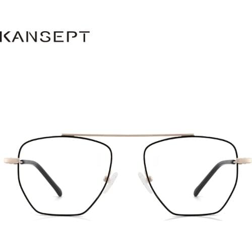 KANSEPT Fashion Glasses Frame Women Men Square Eyeglasses Frame New Arrival High Quality Fashion Eyeglasses#KL8365