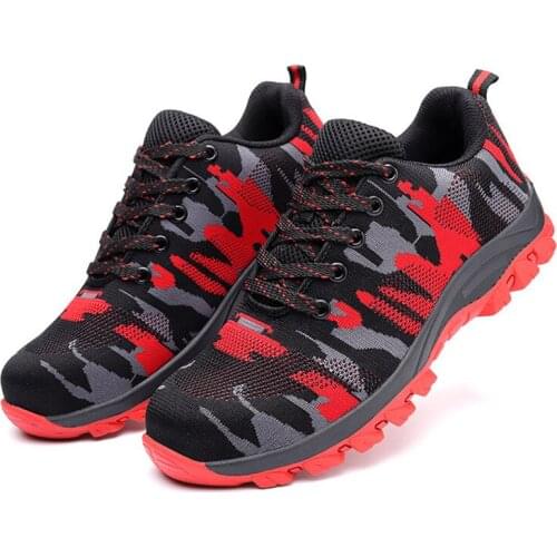 Plus Size 36-48 Military Tactical Safety Boots for Men Outdoors Sneakers Mens Safety Shoes Combat Desert Casual Shoes