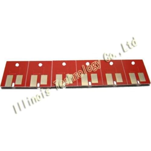 Chip permanent for Mimaki JV5 SB51 Cartridge 6 colors CMYKLCLM printer parts