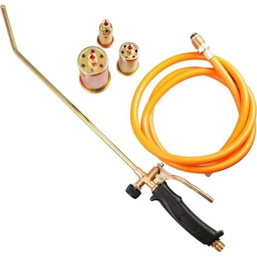 Propane Welding Gas torch Fire Gun welding gas torch Weed Burner Welding Accessories for Brazing Tool Outdoor Lawn