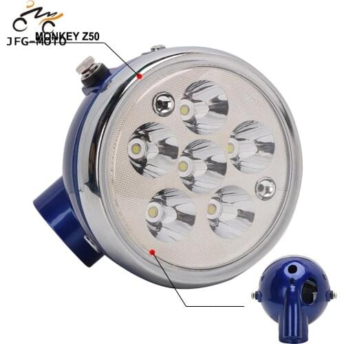 Motorcycle LED Headlight Headlamp Head Light Lamp For Honda Mini Trail Z50 Monkey Z50
