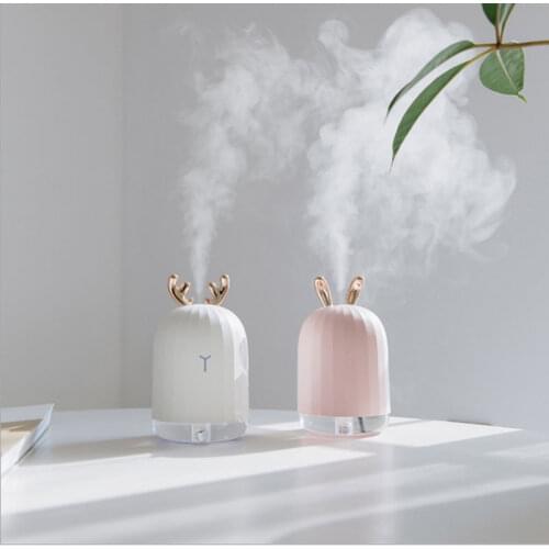 High Quality 220ML Ultrasonic Air Humidifier Aroma Essential Oil Diffuser for Home Car USB Fogger Mist Maker with LED Night Lamp