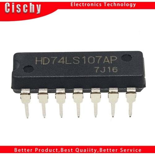 1pcs/lot HD74LS107AP 74LS107 DIP-14 In Stock