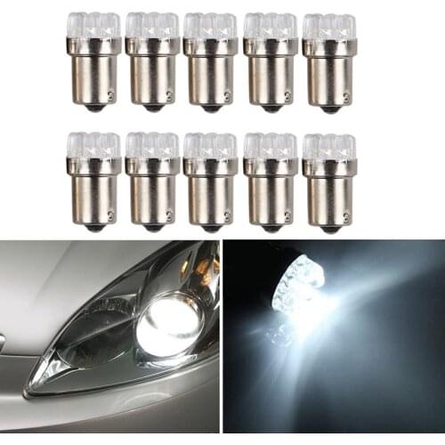 10pcs 12V BA15S P21W 1156 382 9LED Car Tail Brake Turn Signal Light Lamp Bulb