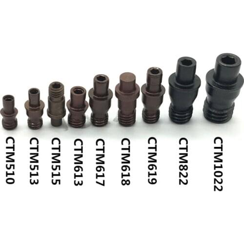 10pcs CTM510 CTM513 CTM515 CTM613 CTM617 CTM618 CTM619 CTM822 CTM1022 CNC lathe Tools Center Pin Arbor Accessories pins Screw