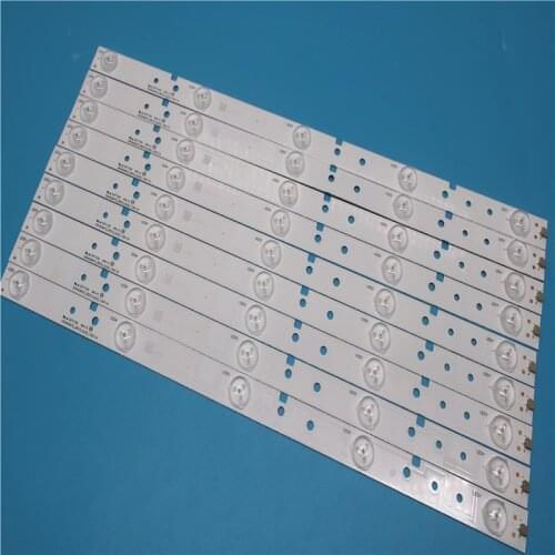 100%New 9pcs x 42inch TV Backlight LED strips for LED42K20JD LED42EC260JD SVH420A72 42K30JD LED42EC290N SVH420A72-REV3