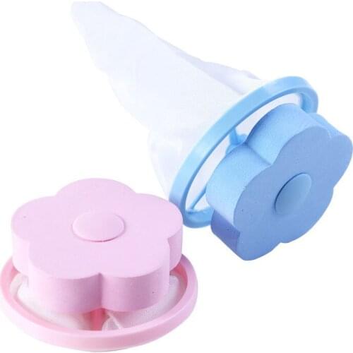 4 Pcs Floating Hair Filtering Mesh Removal Lint Catcher Prevent Washing Machine Clogging for Fluffy Pet Owner EIG88