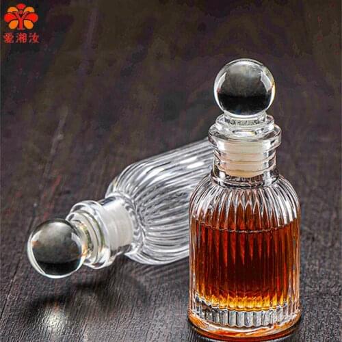 40ML Mini Sealed Flavoring/Medicine Wine/Soda Water/Essential Oil/Bitter Bottle Glass Bar Tool