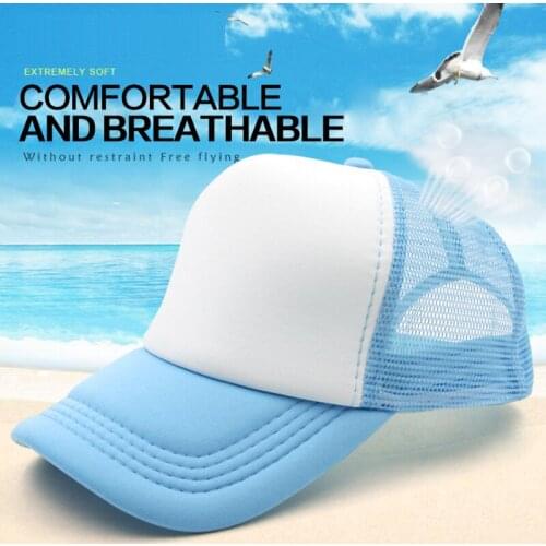 Baseball Cap Men Women 1 Pcs Fashion Casual Plain Mesh Baseball Cap Adjustable Snapback Hat For Students Men Hip Hop Trucker Cap