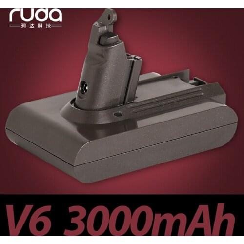 For Dyson DYS 21.6V 3000mAh/3.0Ah V6 Li-ion electrical tools lithium battery DC59 DC62,DC72 965874-02 DC74