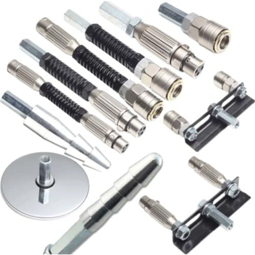 Fredorch Sex Machine Attachments optional Sex dildos suction cup vac-u-lock 3XLR Bendable Spring Connector Extension