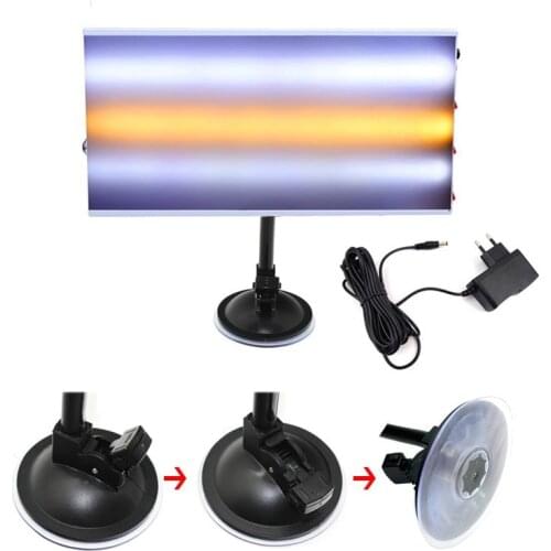 Tools LED Light Paintless Dent Repair Hail Removal 3 Strips Car Body Lamp