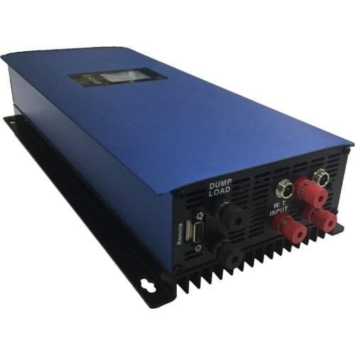 22-60V/45-90V 1000W wind grid tie inverter for 3 phase AC wind turbine generator MPPT Pure Sine Wave with LCD&Dump Load resistor
