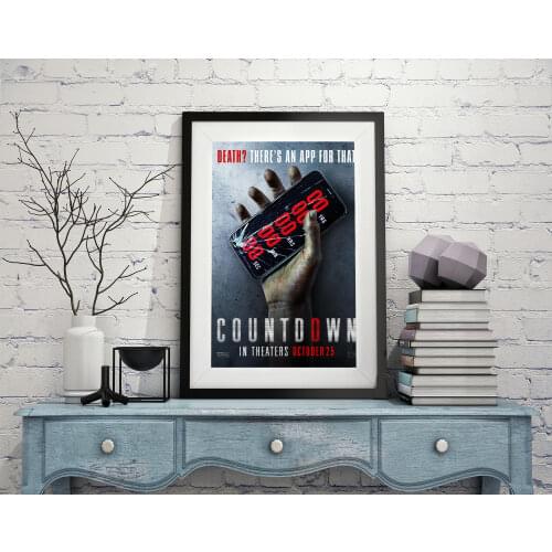 L0144 Countdown Movie marvellous Silk Fabric Poster Art Decor Indoor Painting Gift