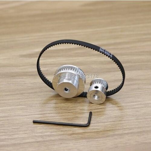 Timing Belt Pulley GT2 18teeth 36teeth Reduction 1:2/2:1 3D printer accessories belt width 6mm Bore 5&8mm