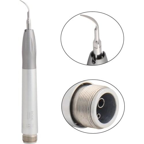 Dental Air Scaler Handpiece with 3 Tips Lab Sonic Perio Hygienist Scaling Borden 2 Hole B2 High Frequency
