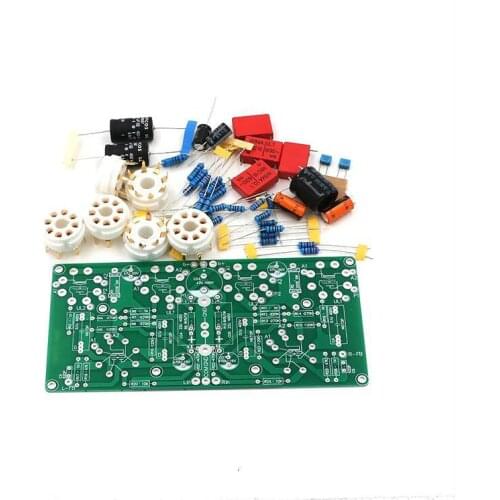 Ultra-linear Push-pull 6SL7+6V6 Tube Power Amplifier Kit (12W) Free ship