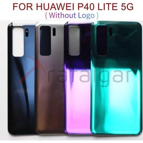 For Huawei P40 Lite 5G Back Battery Cover Rear Housing Door Glass Case For Huawei P40 Lite 5G Global CDY-NX9A CDY-N29A CDY-NX9B
