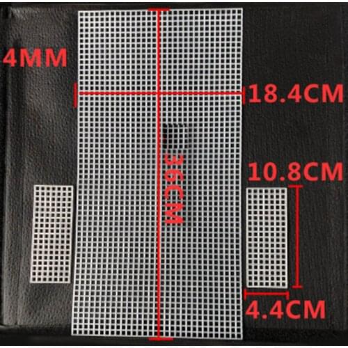 6pcs/set Auxiliary Weaving Plastic Mesh Kit Diy Bag Accessories Handmade Helper Coin Purse Crossbody Bag Making Tools
