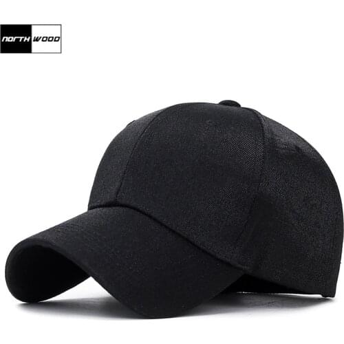 [NORTHWOOD] Solid Baseball Cap Men Women Black Bone Casqeutte Hombre Summer Dad Hat Gorras Trucker Cap Sun Hat