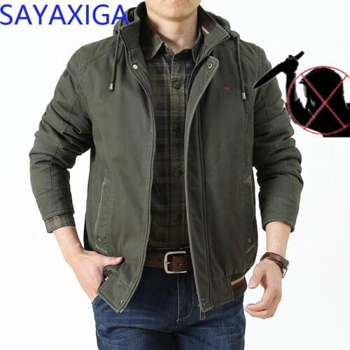 Businessmen Self Defense Jacket Tactical Police Anti Cut Knife Cut Resistant Anti Stab Proof Hooded Warm Military Safety coats
