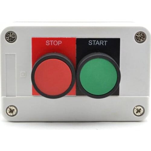 2 Position Control Box with Start Stop Button Waterproof Switch Box