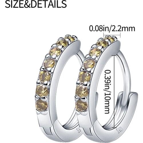 CodeMonkey Simple Bunny Carrot hoop Earrings 100% Real 925 Sterling Silver Zircon Earring For Women Fashion Jewelry CME437