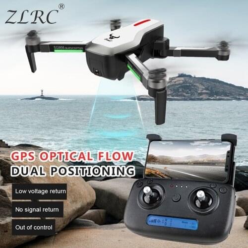ZLRC SG906 Mini Drone GPS 5G WIFI FPV 4K Camera Drone Brushless Selfie Foldable X193 RC Drone Drones HD Camera Helicopter VS B4W