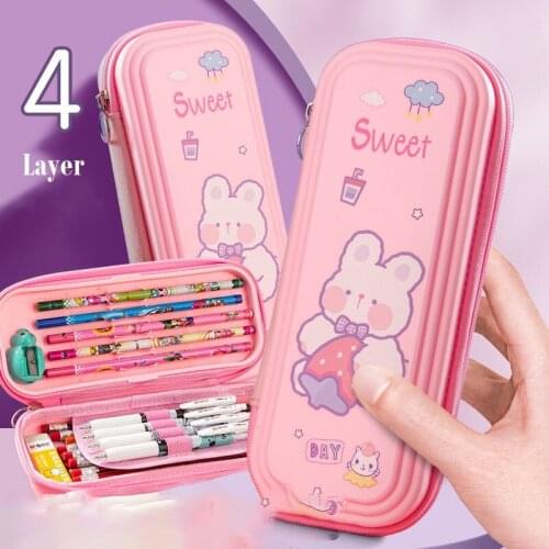 Enyayaya Plastic Pencil Cases