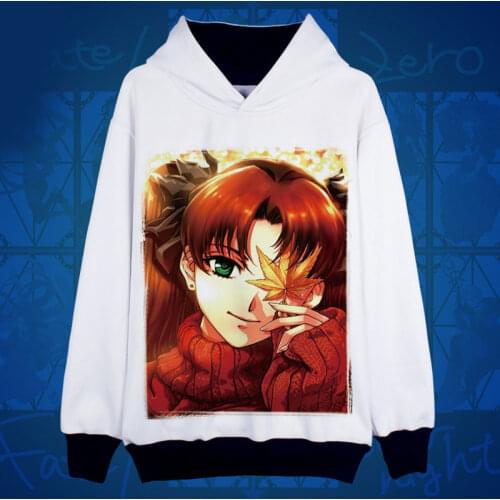 Fate/stay night Hoodies Saber Cosplay Jackets Coats Autumn Winter Fate/Zero Sweatshirts For Men Women