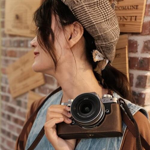 Nikon ZFC camera cover leather case protective cover camera bag mirrorless camera cattle leather bag leather accessories camera