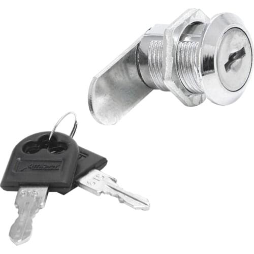 10-30mm Cam Lock Filing Cabinet Post Mailbox Drawer Cupboard Locker 2 Key