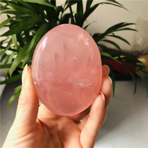 Natural pink gem powder crystal stone toy small stone and crystal healing crystal