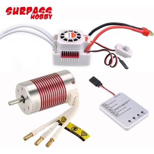 Platinum Waterproof 3660 4300KV/3800KV/3300KV/2600KV Sensor Brushless Motor With 60A ESC Kit For 1/10 RC Car Truck Buggy Toy