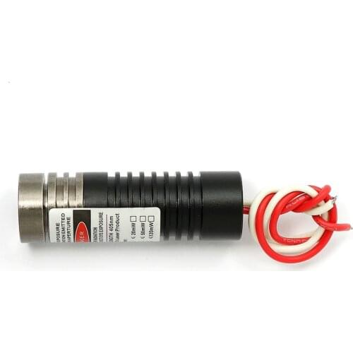 Industrial Violet/Blue 405nm 150mW Laser Dot Module 14.5*45mm