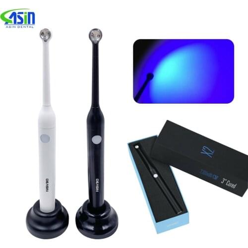 Dental Wireless Cordless LED Lamp Machine High Power Wide Spectrum Curing Light 2300mW/Cm²