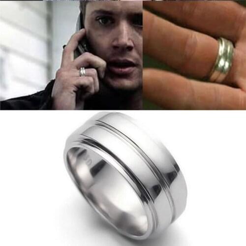 Supernatural Dean Winchester Ring Men Jewelry Rings