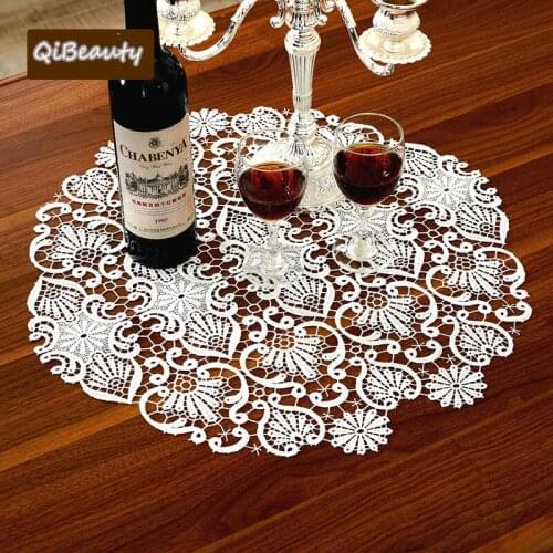 Embroidered table runner embroidered TV cabinet table runner white tea table runner pad chest of drawers mahogany table runner