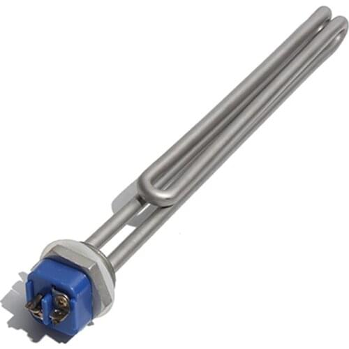 1 Inch NPT/DN25 Thread Foldback Screw In Electric Water Heater Element 304 Stainless Steel 1KW/2KW/3KW/4KW/6KW